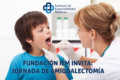 Fundaci&oacute;n IEM invita a jornada de amigdalectom&iacute;a