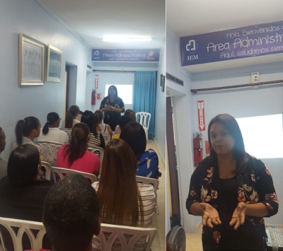 Charla acerca del servicio al cliente