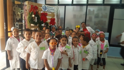 El IEM recibe la visita de los niños de la Escuela La Milagrosa